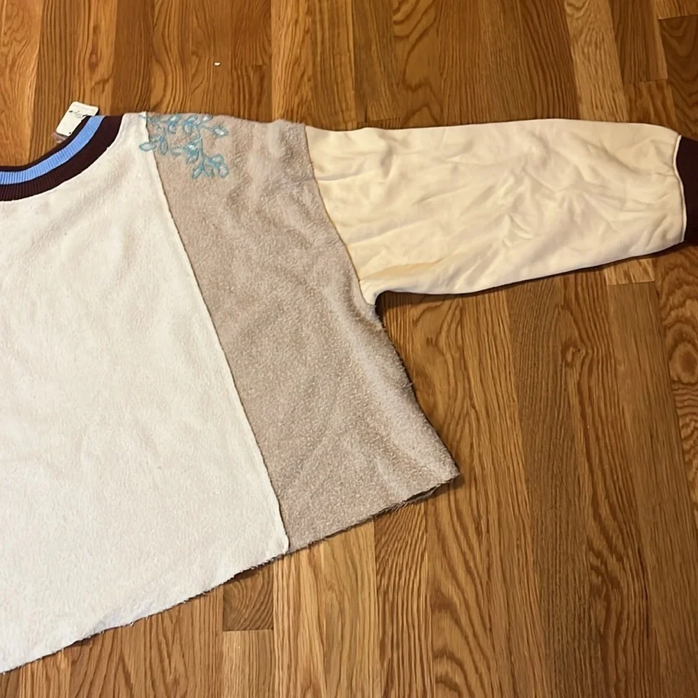 Free People Bali Day Dreams Pullover Size Large NWT